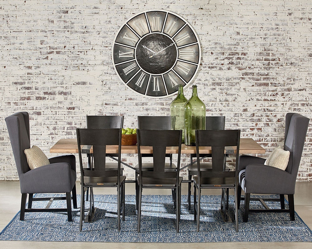 north carolina dining room furniture magnolia home by joanna gaines table dining truss strap top 1010701t dining room north carolina dining room furniture magnolia home by joanna gaines table dining truss strap top 1010701t dining room
